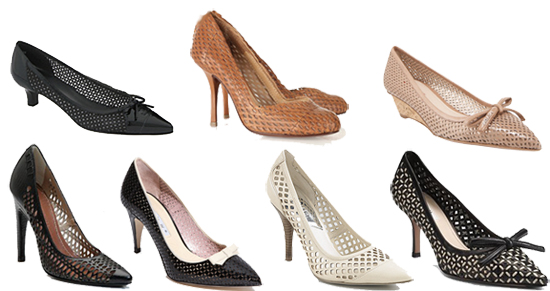 Spring Fashion: Perforated Leather | What2WearWhere.com
