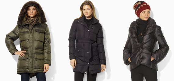 ralph lauren women winter coats